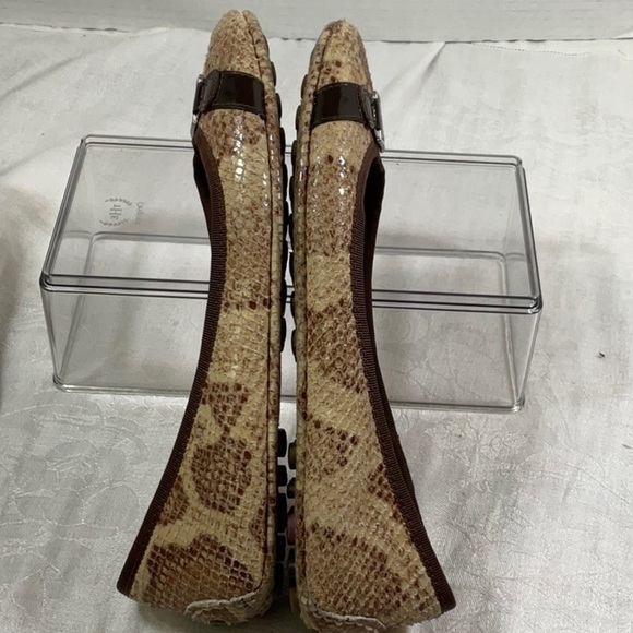 Sperry Snake Skin Leather Flat, Size 8 - Picture 11 of 16
